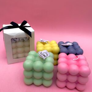Large Bubble Candle